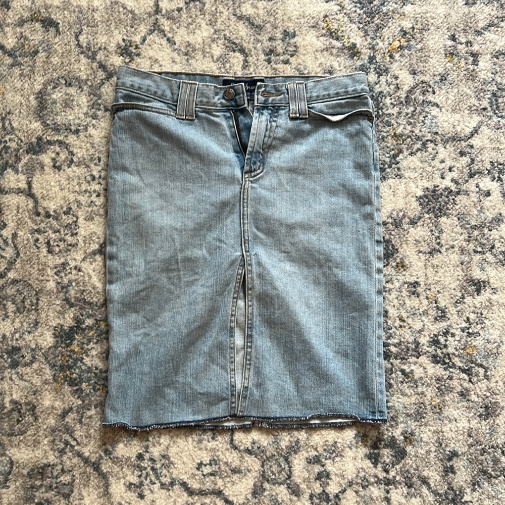 Denim skirt